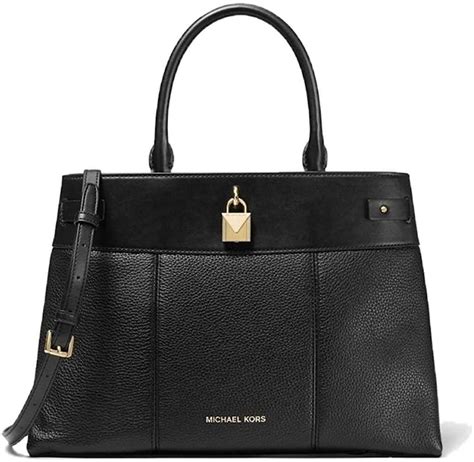 michael kors gramercy|Gramercy Large Leather Satchel .